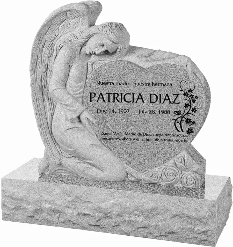 Representative angel memorials design