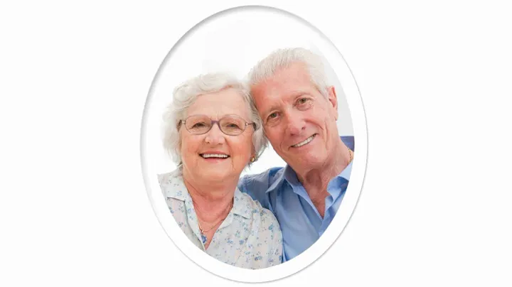 Oval 2.25" × 2.75" Memorial Portrait — Color