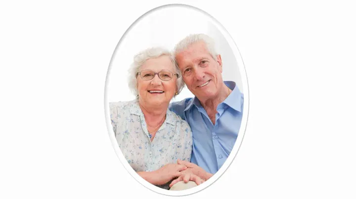 Oval 3.75" × 5" Memorial Portrait — Color
