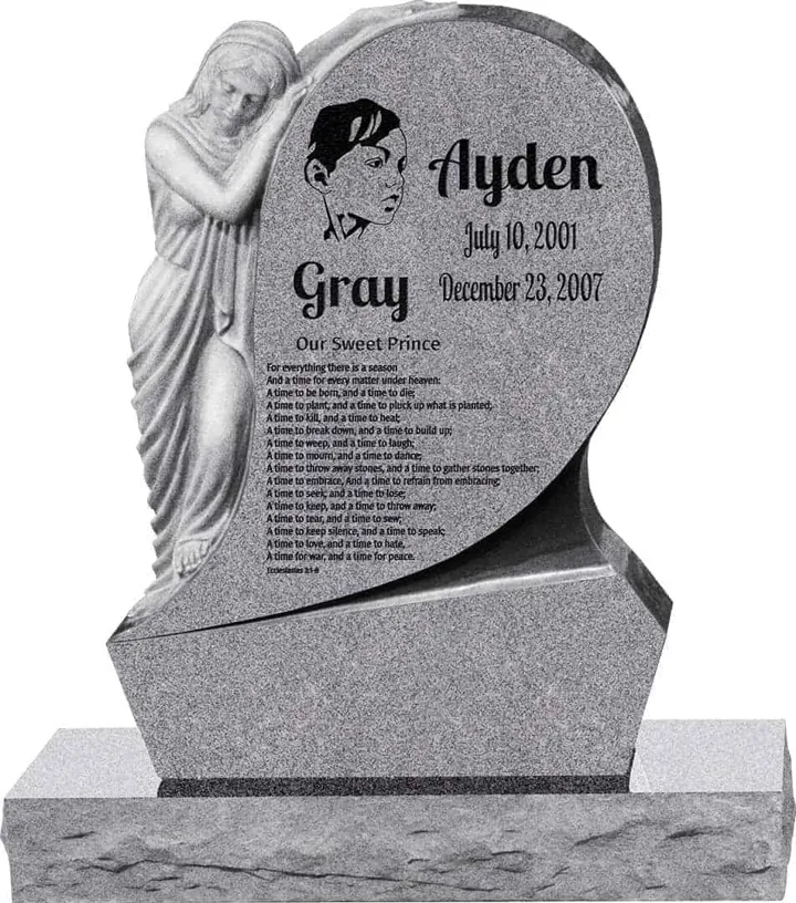 Saint Mary Upright Memorial — 34" Base