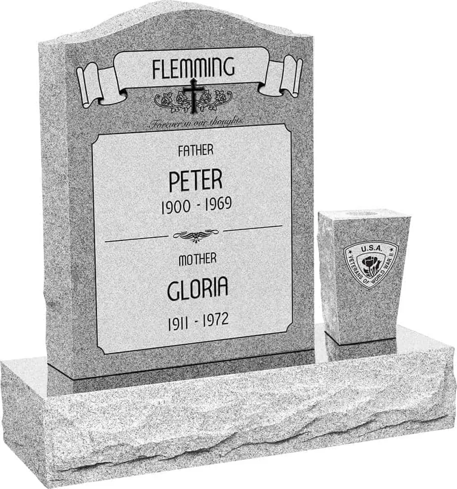 Representative upright memorials design