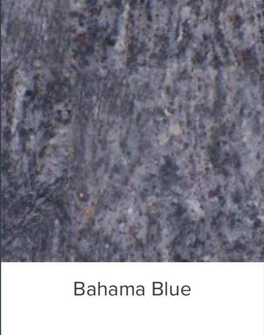 Bahama Blue granite sample