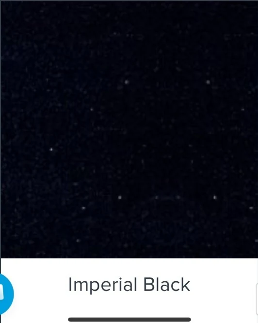 Imperial Black granite sample