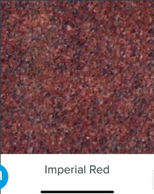 Imperial Red granite sample